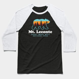 Mt. Leconte Great Smoky Mountains Bear Baseball T-Shirt